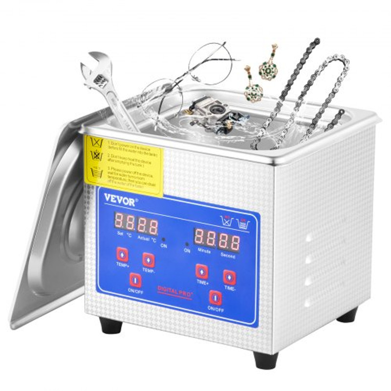 13L Ultrasonic Cleaning Machine 110V Professional Jewelry Watch Cleaner For Rings Coins Diamonds E 1