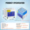 13L Ultrasonic Cleaning Machine 110V Professional Jewelry Watch Cleaner For Rings Coins Diamonds E 7