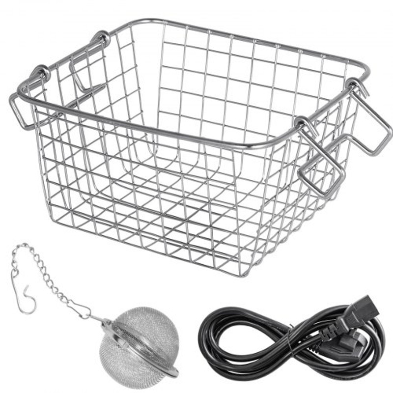 2L Digital Ultrasonic Cleaner, 110V for Jewelry, Watch, Glasses, Diamond & Small Parts Cleaning