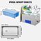 22L Industrial Ultrasonic Cleaner 110V with Excellent Cleaning Effect, Heavy-Duty for Wrench Tools, Metal Parts