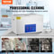 30L Industrial Ultrasonic Cleaner with Heater & Timer, Heavy-Duty Commercial Cleaner for Dentures, Eyeglasses, Jewelry
