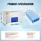 30L Industrial Ultrasonic Cleaner with Heater & Timer, Heavy-Duty Commercial Cleaner for Dentures, Eyeglasses, Jewelry