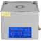 Heated Ultrasonic Cleaner 110V, 15L Stainless Steel Tank for Wrench, Screwdriver, Industrial Parts & Mental Cleaning