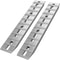 HeavyDuty Aluminum Loading Ramps 6000LBS Total Capacity 25 Thick With Secure Hook Ends For Trailers 0