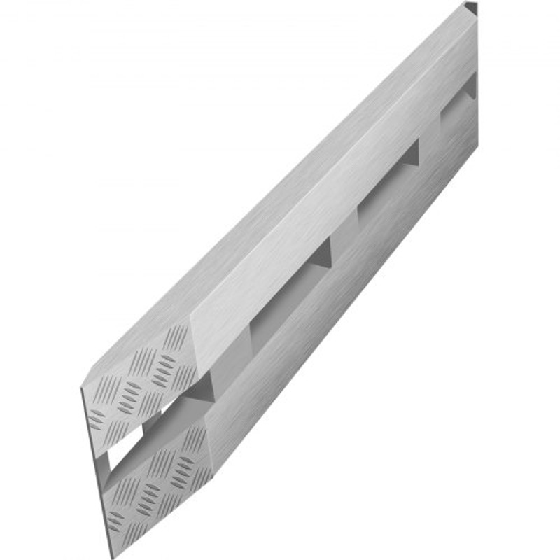 HeavyDuty Aluminum Loading Ramps 6000LBS Total Capacity 25 Thick With Secure Hook Ends For Trailers 9