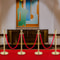 38 Gold Crowd Control Stanchions With Red Velvet Rope 8Pack Queue Barriers For Events Party Suppli 0