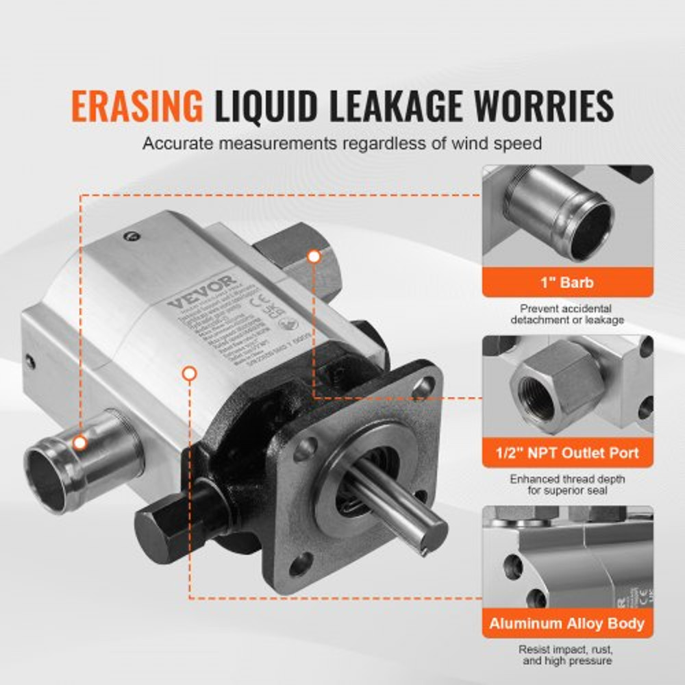 Hydraulic Pump GPM Log Splitter Hydraulic Pump HighSpeed Hydraulic Motor For Wood Splitters Snowplo 2