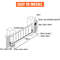 Heavy-Duty lbs Automatic Sliding Gate Opener for Driveways, Infrared Sensor Security & Wireless Remotes, Durable