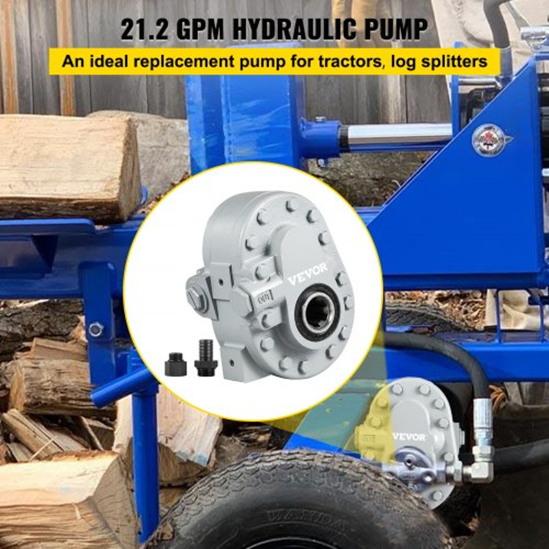 Hydraulic Pump GPM RPM PTO Motor For Log Splitter Dump Trailer Truck Lift Splitter Pump With SAE 12 1