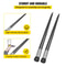 Hay Spear Spears High Lbs Capacity Bale Hay Spike Forks With Hex Nut Sleeve Quick Attach Square Ba 2