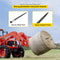 Hay Spear Spears High Lbs Capacity Bale Hay Spike Forks With Hex Nut Sleeve Quick Attach Square Ba 5