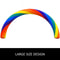 Inflatable Rainbow Arch with Blower, Eye-Catching Advertising Arch for Party, Event, Celebration, Garden & Holiday Decor