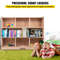 Classroom Storage Cabinet Plywood Section High Preschool Storage Shelves With Casters For Toys And  1