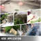 Waterproof Ultrasonic Fogger Humidifier, Head Mist Maker, Stainless Steel Pond Mister Fog Machine for Indoor Garden
