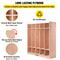 High Preschool Cubby Lockers Section Birch Plywood Coat Locker Thick Kids Locker For Home Or Commer 3