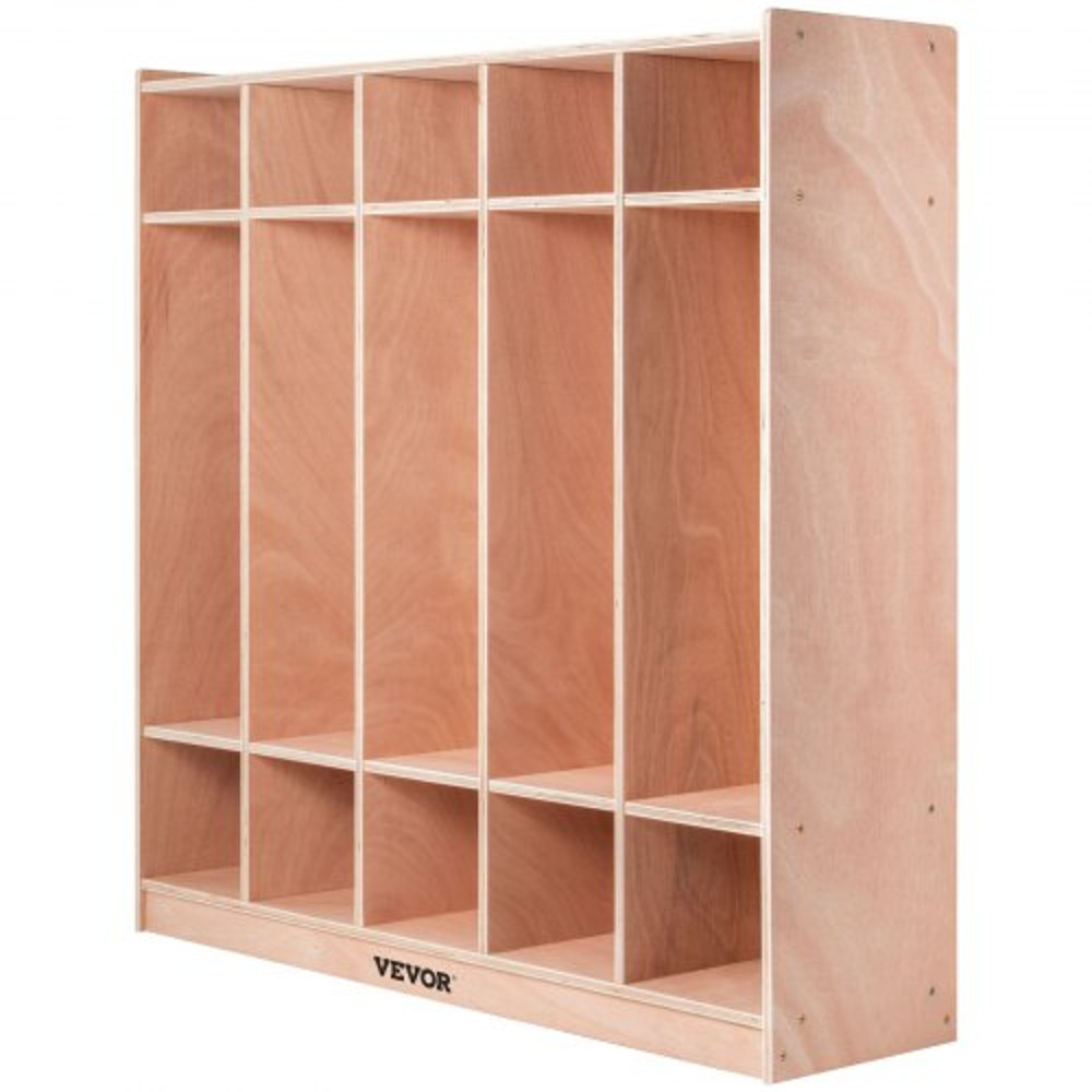High Preschool Cubby Lockers Section Birch Plywood Coat Locker Thick Kids Locker For Home Or Commer 9