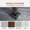 Black Iron Railings For Steps Floor Mounted Handrail With Installation Kit For Outdoor Stairs 12 St 5