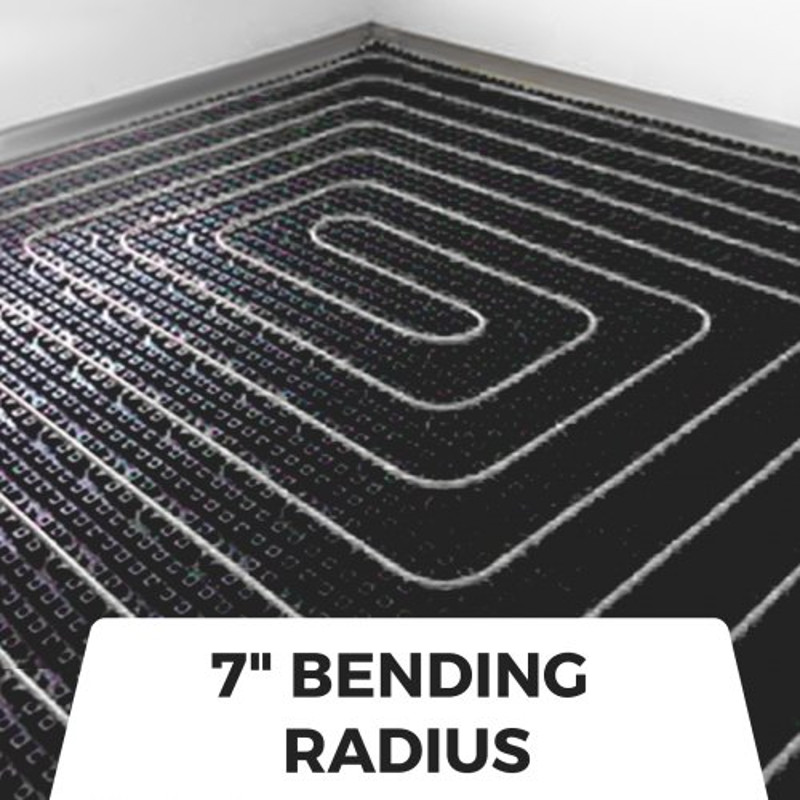 Oxygen Non-Barrier PEX Tubing, EVOH PEX-B Pipe Coil for Radiant Floor Heating, Plumbing & Potable Water Systems