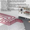 34 X 500ft PEX Tubing Oxygen Barrier PEX Pipe For Hydronic Radiant Floor Heat Heating System Red EV 8