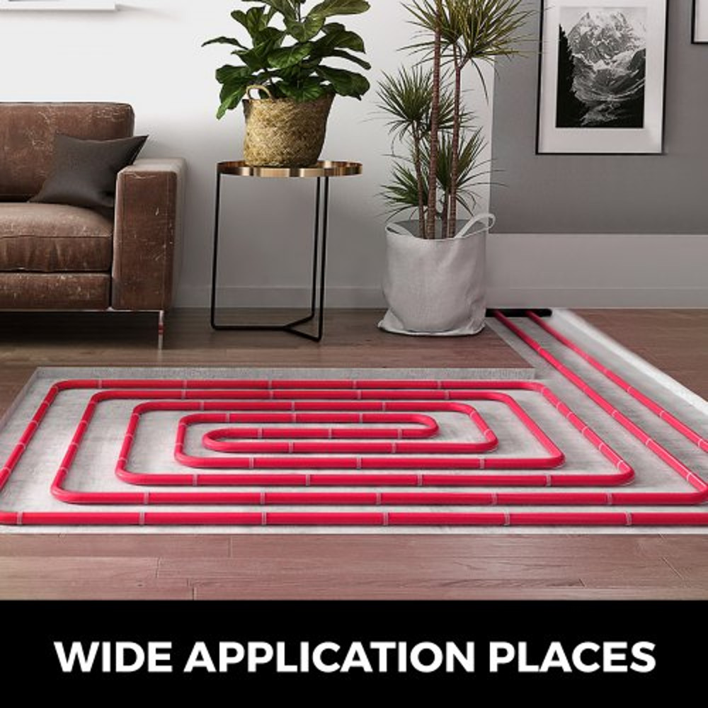 34 X 300ft PEXB Tubing Oxygen Barrier PEX Pipe For Hydronic Radiant Floor Heat Heating System Red E 7