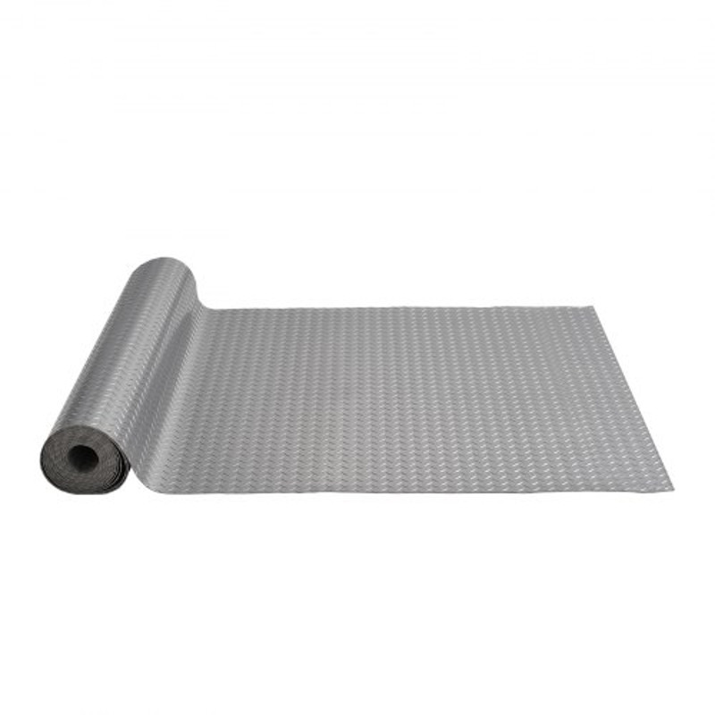 25mm Thickness Silver Garage Flooring Mat Roll HeavyDuty PVC Floor Mats For Under Cars Trailers  Gy 1