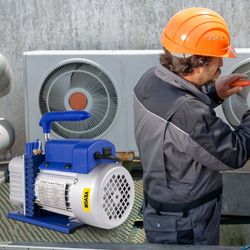 stainless steel degassing chamber 5.7l vacuum chamber kit with 2.5 cfm vacuum pump, ideal for silicone