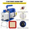 2Gallon Vacuum Chamber Kit With 5 CFM Pump Features Acrylic Lid For Easy Observation 3