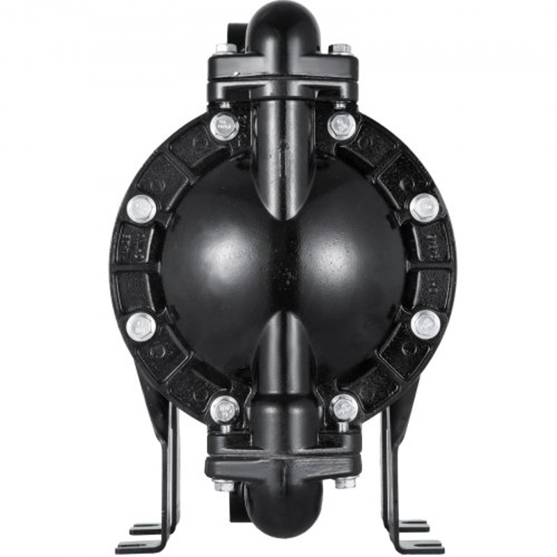 1 Inch Inlet Outlet Aluminum AirOperated Double Diaphragm Pump 35 GPM Max 120 PSI Industrial Use PT 9