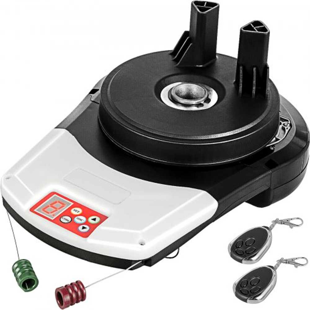 110V Electric Roller Gate Opener Kit Auto Garage Door Opener With 2 Remote Controls For Secure Acce 1