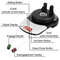110V Electric Roller Gate Opener Kit Auto Garage Door Opener With 2 Remote Controls For Secure Acce 5