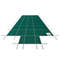 16x32ft Swimming Pool Safety Cover With 4x8ft Center End Steps Solid Winter Protection For Inground 9