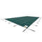 Durable Green Mesh Rectangle Inground Safety Pool Cover HeavyDuty Winter Safety Cover For Swimming  7