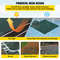 20x40ft Green Mesh Pool Cover with 4x8ft Center & End Steps, Solid Winter Safety Cover for Inground Swimming Pools