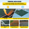 20x40ft Green Mesh Pool Cover with 4x8ft Center & End Steps, Solid Winter Safety Cover for Inground Swimming Pools