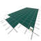 20x40ft Green Mesh Pool Cover with 4x8ft Center & End Steps, Solid Winter Safety Cover for Inground Swimming Pools