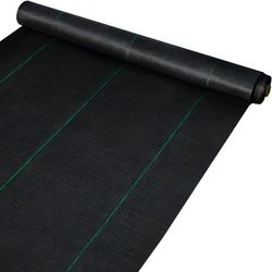 heavy duty woven weed barrier fabric, geotextile fabric underlayment, high permeability landscape cloth
