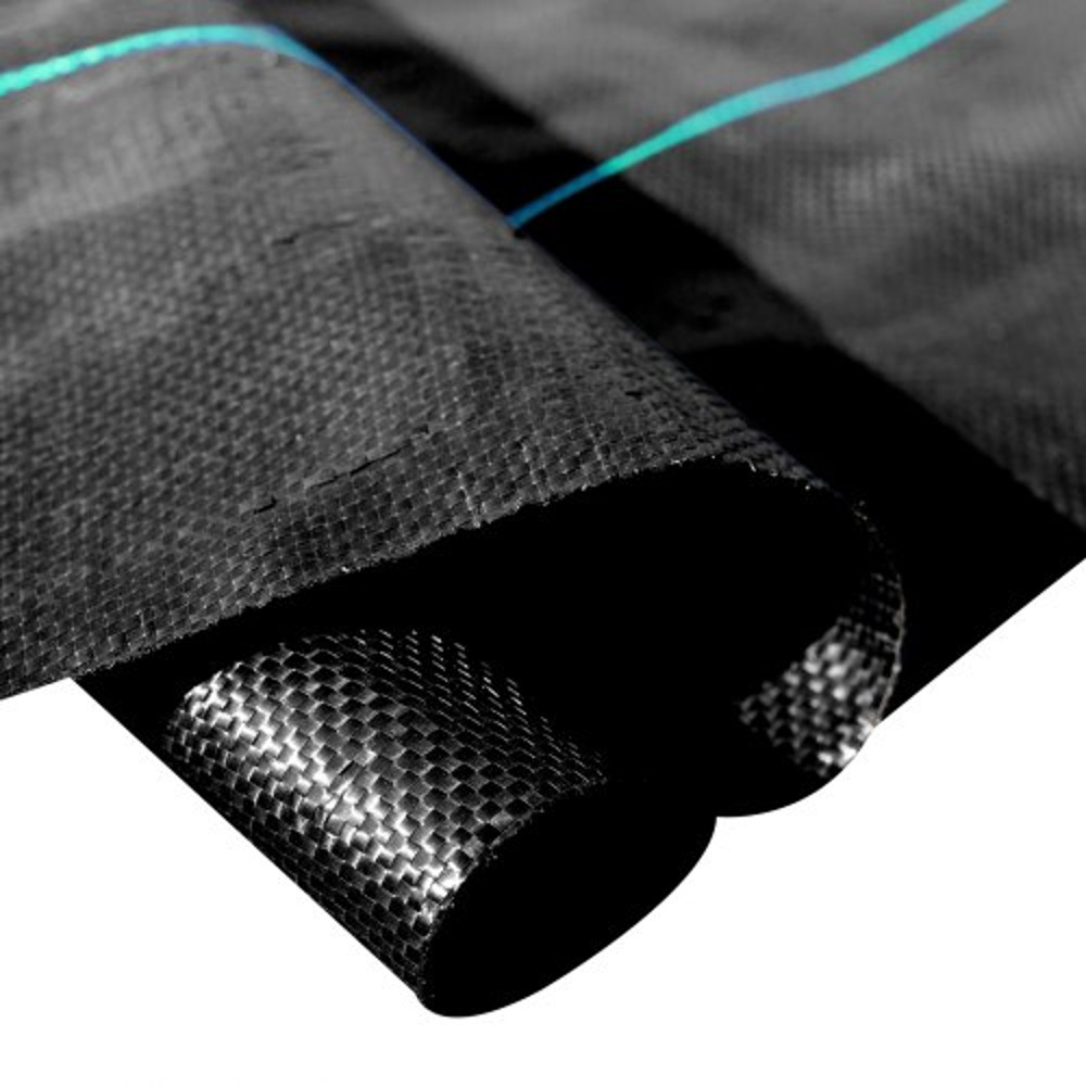 Heavy Duty Woven Weed Barrier Fabric, Geotextile Fabric Underlayment, High Permeability Landscape Cloth