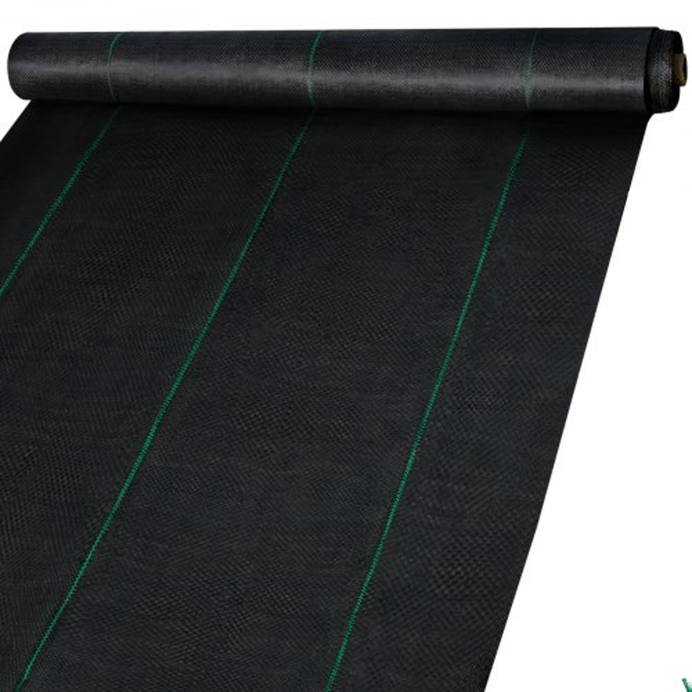 Premium Weed Barrier Fabric Heavy Duty, Woven Landscape Ground Cover, High Permeability Geotextile Fabric