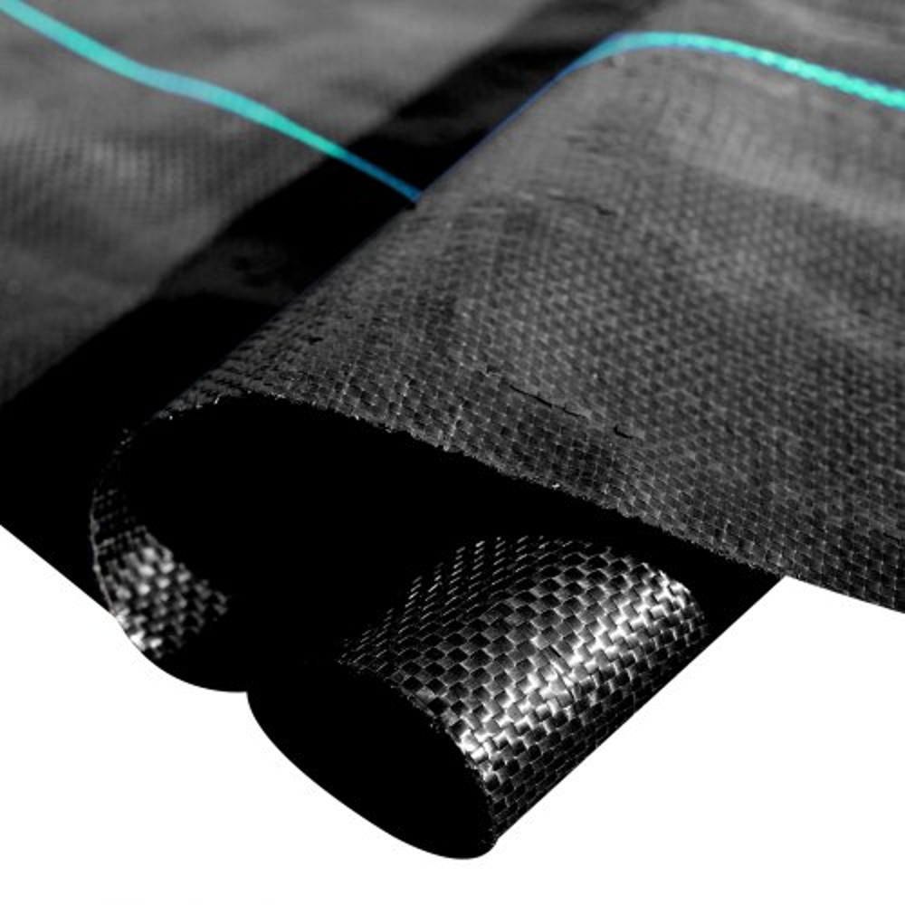 Premium Weed Barrier Fabric Heavy Duty, Woven Landscape Ground Cover, High Permeability Geotextile Fabric