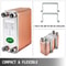 60 Plates Brazed Plate Heat Exchanger 316L Stainless Steel 12 BSP FPT Ports EATB12 For Beer Wort C 6