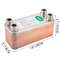 B1230 Brazed Plate Heat Exchanger 30 Plates 316L Stainless Steel 34 MPT Ports For Efficient Hydroni 8
