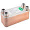 B1230 Brazed Plate Heat Exchanger 30 Plates 316L Stainless Steel 34 MPT Ports For Efficient Hydroni 0
