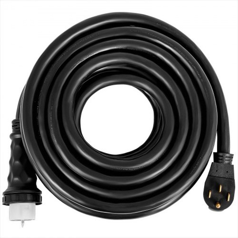 50 Amp Generator Power Cord 75Ft HeavyDuty 6AWG3C8AWG1C Extension Cord With N1450P SS250R 9