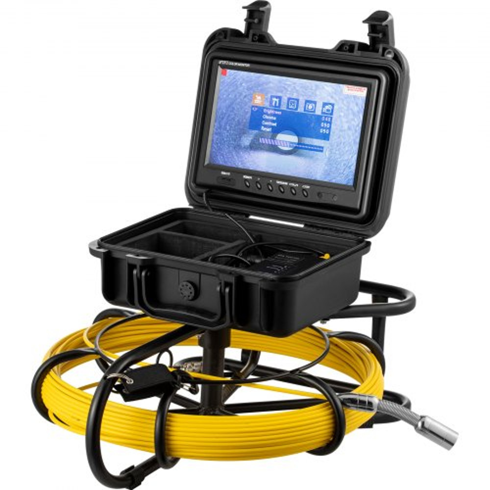 150ft Industrial Endoscope Camera With 9 LCD HD Sewer  Drain Inspection Camera For Home Wall Duct D 7