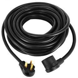 25ft 30amp welder extension cord, 10 gauge 3-prong power cord with nema 6-50 plug for mig, tig, lincoln, miller