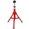 Industrial Pipe Jack Stand, 2500LB Capacity Welding Stand with 4-Ball V-Head, Adjustable Height 24" to 43"