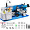 7x12 Metal Lathe Machine 550W HighPrecision Mini Lathe With Variable Speed Nylon Gears LED Lamp Fo 1