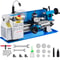 7x12 Metal Lathe Machine 550W HighPrecision Mini Lathe With Variable Speed Nylon Gears LED Lamp Fo 1
