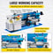7x12 Metal Lathe Machine 550W HighPrecision Mini Lathe With Variable Speed Nylon Gears LED Lamp Fo 4