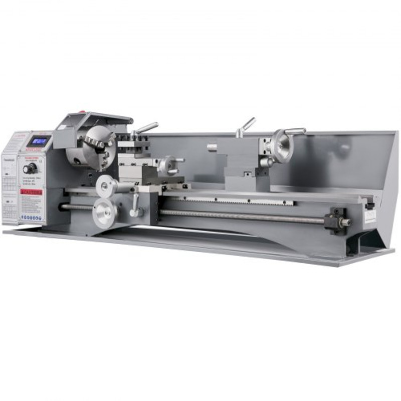 220 X 750MM Mini Metal Lathe 1100W Variable Speed Bench Lathe With LED Display For Precision Turnin 9